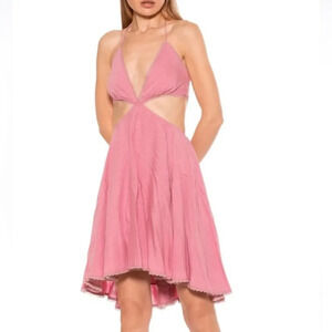 NEW Alexia Admor ALI HALTER DRESS